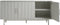 Dressoir Greige Metaal/MDF - 3-Deuren - 160x45x75cm - Palma - Giga Living