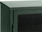 Dressoir Groen - Metaal & Glas - 3 Deuren - 40x132x85cm - Soft Closing - Dressoir Bronco - Giga Living