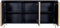 Dressoir Harvard 180cm - zwart/goud | Hotel collection