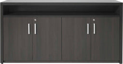 Dressoir kast van hout Chief 89x168x42cm in Donker eiken