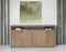 Dressoir kast van hout Chief 89x168x42cm in Halifax Eiken