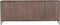 Dressoir Madison 210 cm - walnoot