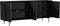 Dressoir Madison 210 cm - zwart