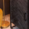 Dressoir Mangohout - Dressoir Daan - zwarte Dressoir 165 cm