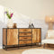 Dressoir Mangohout - Dressoir Sanne - Dressoir kasten 165 cm