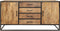 Dressoir Mangohout - Dressoir Sanne - Dressoir kasten 165 cm