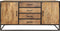 Dressoir Mangohout - Dressoir Sanne - Dressoir kasten 165 cm