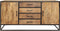 Dressoir Mangohout - Dressoir Sanne - Dressoir kasten 165 cm