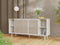 Dressoir Metaal Greige - Schuifdeuren - 45x160x75cm - Veep - Giga Living