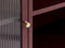 Dressoir Metaal Rood - 132cm - 3-Deurs - Soft Closing - Kast Bronco - Giga Living