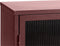 Dressoir Metaal Rood - 132cm - 3-Deurs - Soft Closing - Kast Bronco - Giga Living