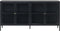 Dressoir Metaal Zwart - 170cm - 4-Deurs - Soft Closing - Kast Carmel - Giga Living