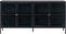 Dressoir Metaal Zwart - 170cm - 4-Deurs - Soft Closing - Kast Carmel - Giga Living