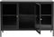 Dressoir Metaal Zwart - 2 Planken - 3-Deurs - Soft Closing - Kast Bronco - Giga Living