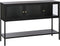 Dressoir Metaal Zwart - 3-Vakken - 131,8x40x88cm