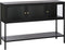 Dressoir Metaal Zwart - 3-Vakken - 131,8x40x88cm