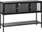 Dressoir Metaal Zwart - 3-Vakken - 131,8x40x88cm