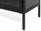 Dressoir Metaal Zwart - 90cm - 2-Deurs - Soft Closing - Kast Carmel - Giga Living