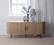 Dressoir Naturel Eiken Fineer - 2 Planken - 180x45x76cm
