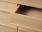 Dressoir Naturel Eikenhout - 140,2x43x75cm - 2 Planken