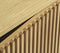 Dressoir Naturel Eikenhout - 3-Deuren - 143x45x70cm - Tiber - Giga Living