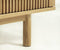 Dressoir Naturel Eikenhout - 3-Deuren - 143x45x70cm - Tiber - Giga Living