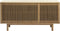 Dressoir Naturel Eikenhout - 3-Deuren - 143x45x70cm - Tiber - Giga Living
