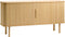 Dressoir Naturel Eikenhout - Gewicht 44kg - 160x45x76cm