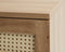Dressoir Naturel Rotan - 3-Lades - 80x40x75cm - Pensacola - Giga Living