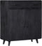 Dressoir Omaha - 220 cm - zwart