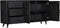 Dressoir Omaha - 220 cm - zwart