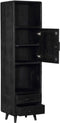 Dressoir Omaha - 220 cm - zwart