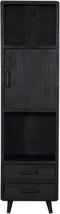 Dressoir Omaha - 220 cm - zwart