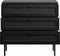 Dressoir Pensacola Zwart 3 Lades - Giga Living