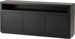 Dressoir Piero 180 cm - zwart | Meubelplaats