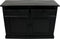 Dressoir Provence - 130x45x90 - Zwart - Grenen