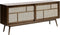Dressoir Rechthoek - Donkerbruin Eikenhout - Onbehandeld