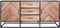 Dressoir Rune Visgraat - Bruin Mangohout - 170 cm