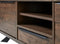 Dressoir Smoked Eikenhout - 3 Delen - 170cm - Kast Arno - Giga Living
