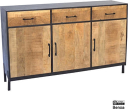 Dressoir Sterre 3 lades 145cm | Mangohout