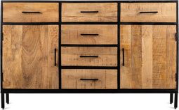 Dressoir Sterre 6 lades 145cm | Mangohout