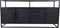 Dressoir Verona - 180x40x85 - Zwart - Mangohout/ijzer