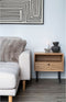 Dressoir Walnoot Rechthoek - 4-Deurs - 205x45x82cm - Tokyo