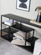 Dressoir Zwart 158 CM - Mangohout & Metaal