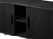 Dressoir Zwart Eiken Fineer - 2 Planken - 180x45x76cm