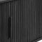 Dressoir Zwart Eikenhout - Gewicht 44kg - 160x45x76cm