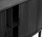 Dressoir Zwart Eikenhout - Gewicht 44kg - 160x45x76cm