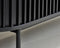 Dressoir Zwart - Eikenhout & Metaal - 45x160x73cm - Dressoir Siena Zwart - Giga Living
