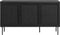 Dressoir Zwart - Melamine - 140x40x80cm - Dressoir Pensacola - Giga Living