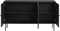 Dressoir Zwart - Melamine - 140x40x80cm - Dressoir Pensacola - Giga Living